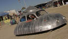 מכונית בפסטיבל ברנינג מן (צילום: נעם וינד)